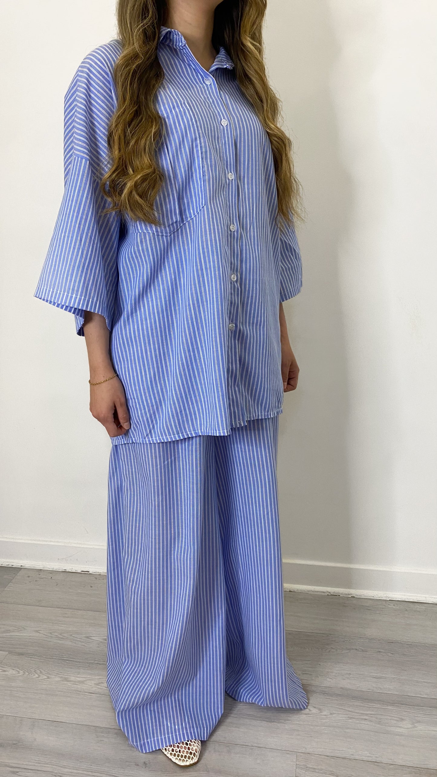 Ensemble Rayana (bleu & gris)