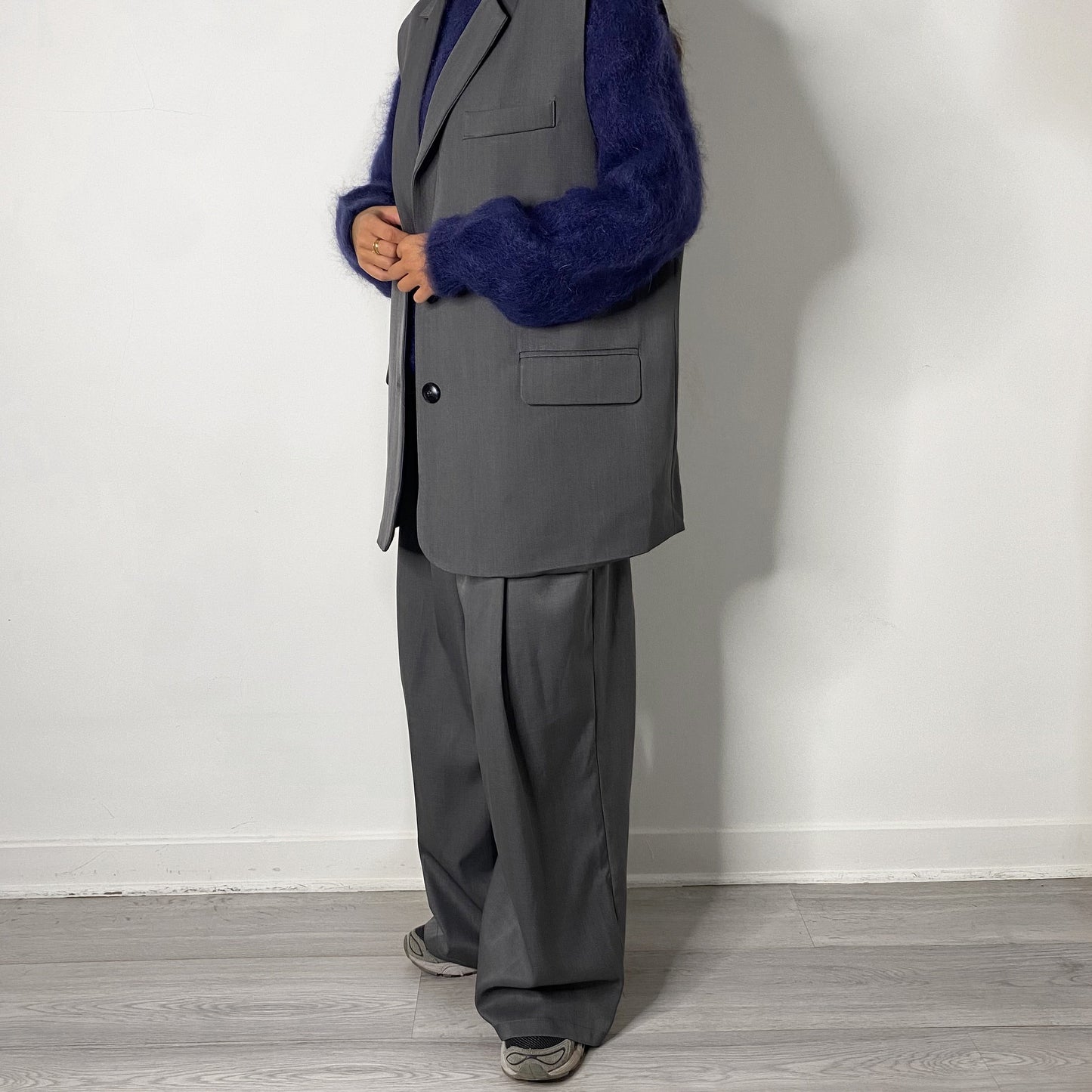 Blazer Elya (noir & gris)