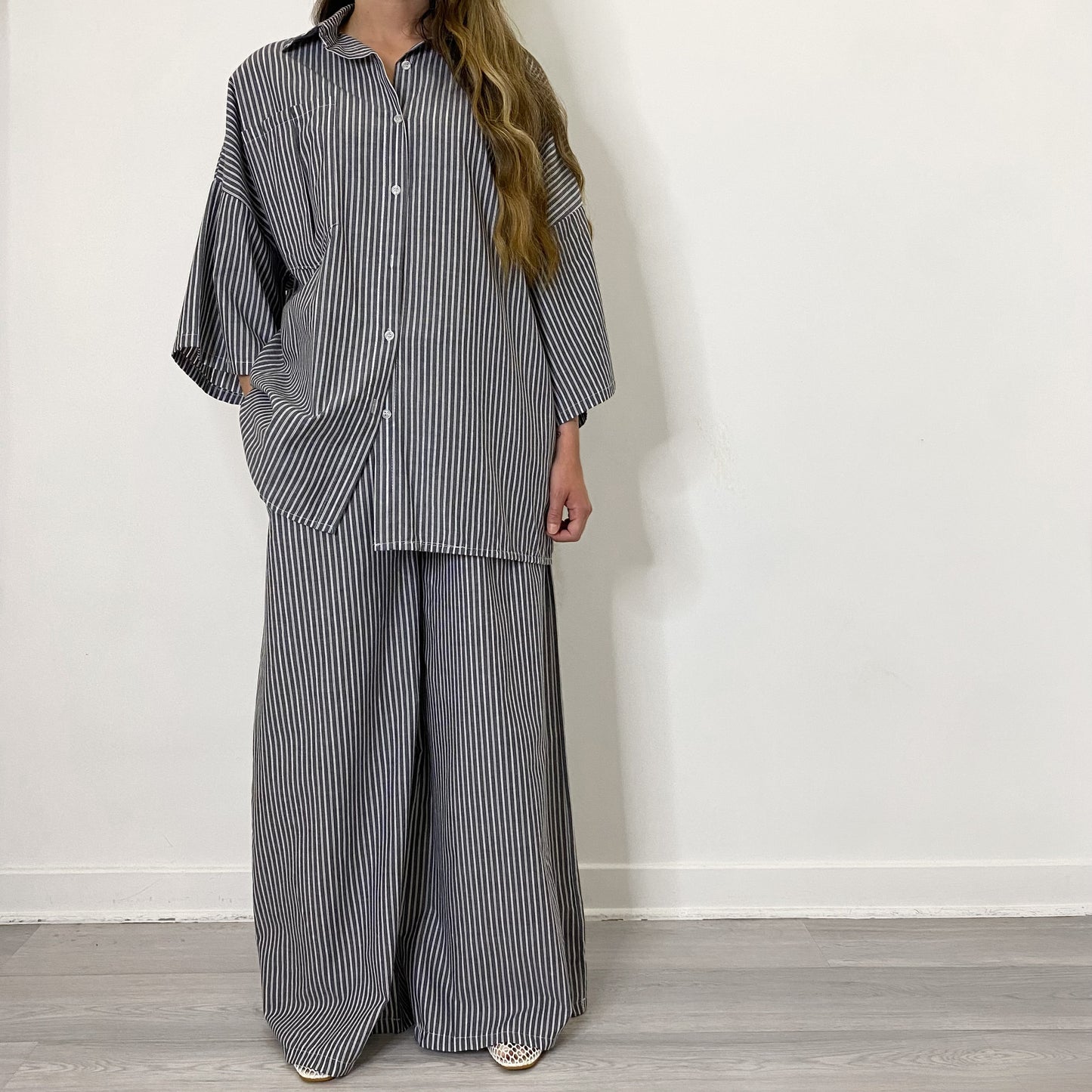 Ensemble Rayana (bleu & gris)