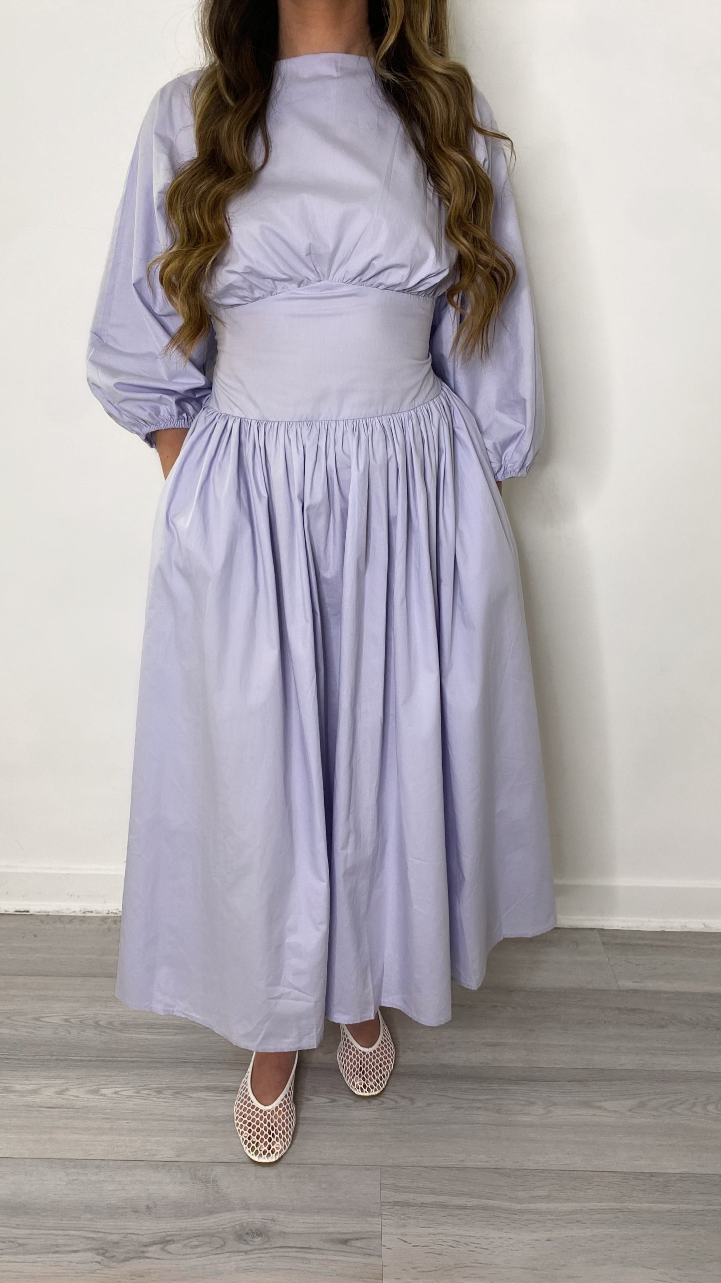 Robe Ayline (bleu & noir)