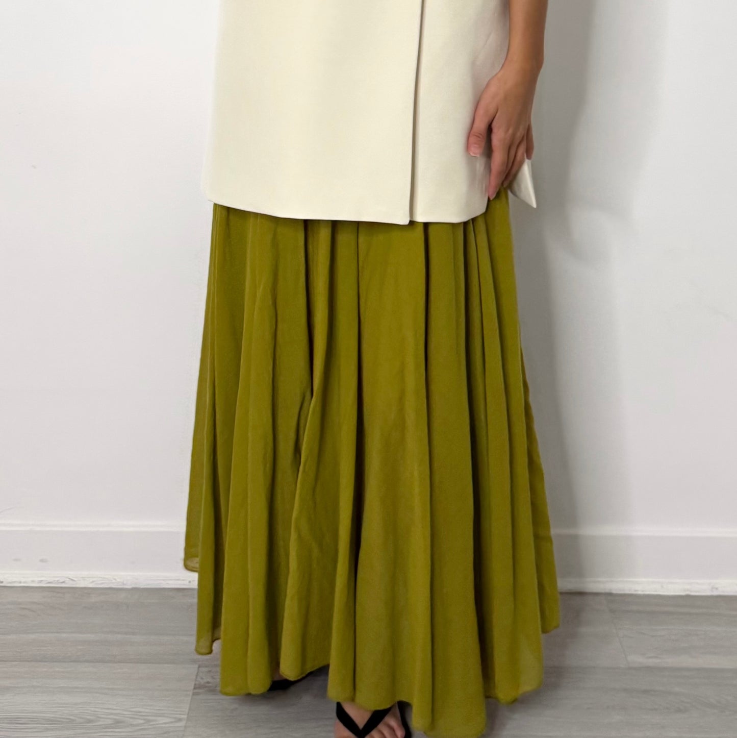 Jupe Nahelia (Vert Olive)