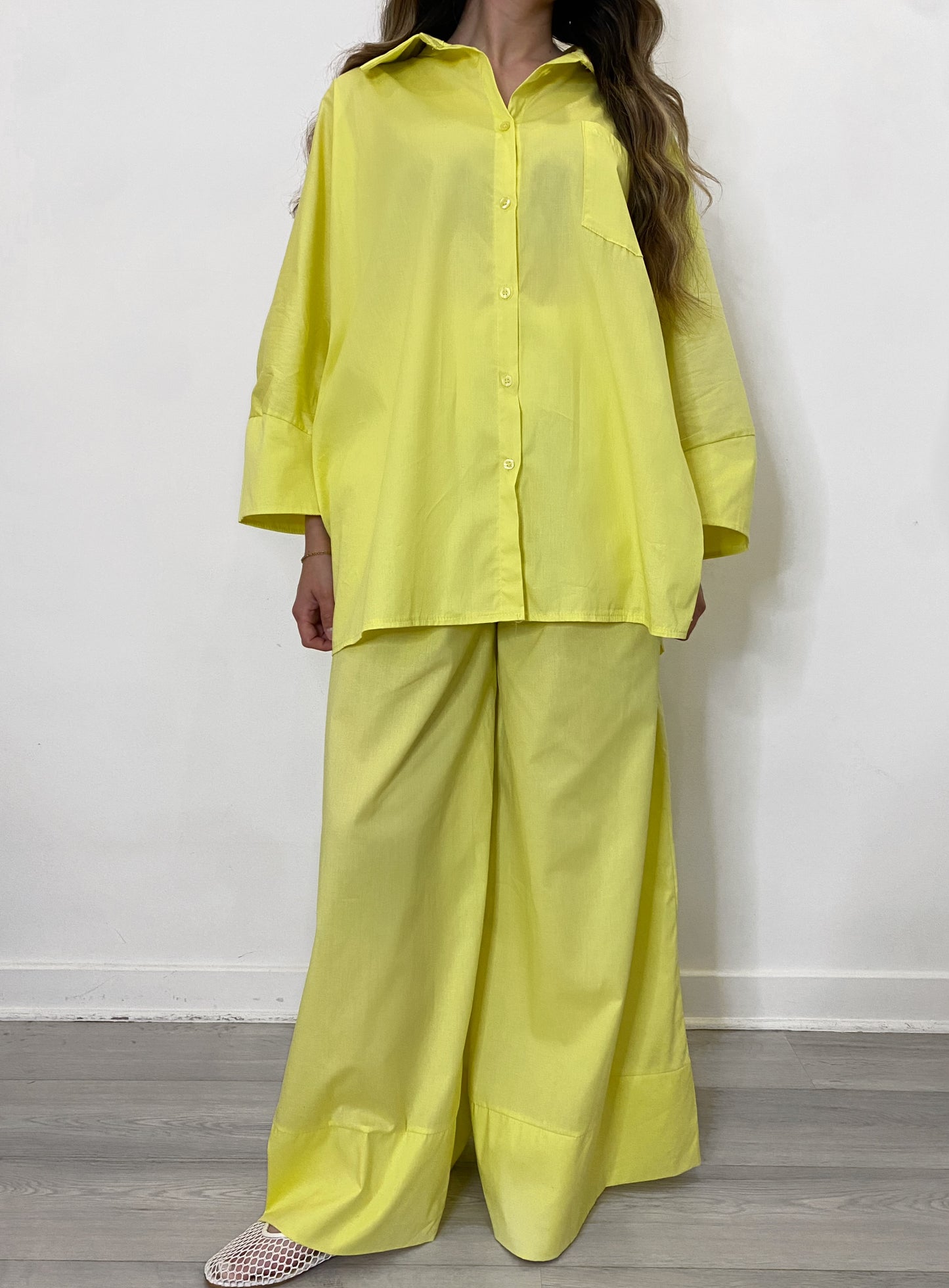 Ensemble Loan (blanc, noir & jaune)