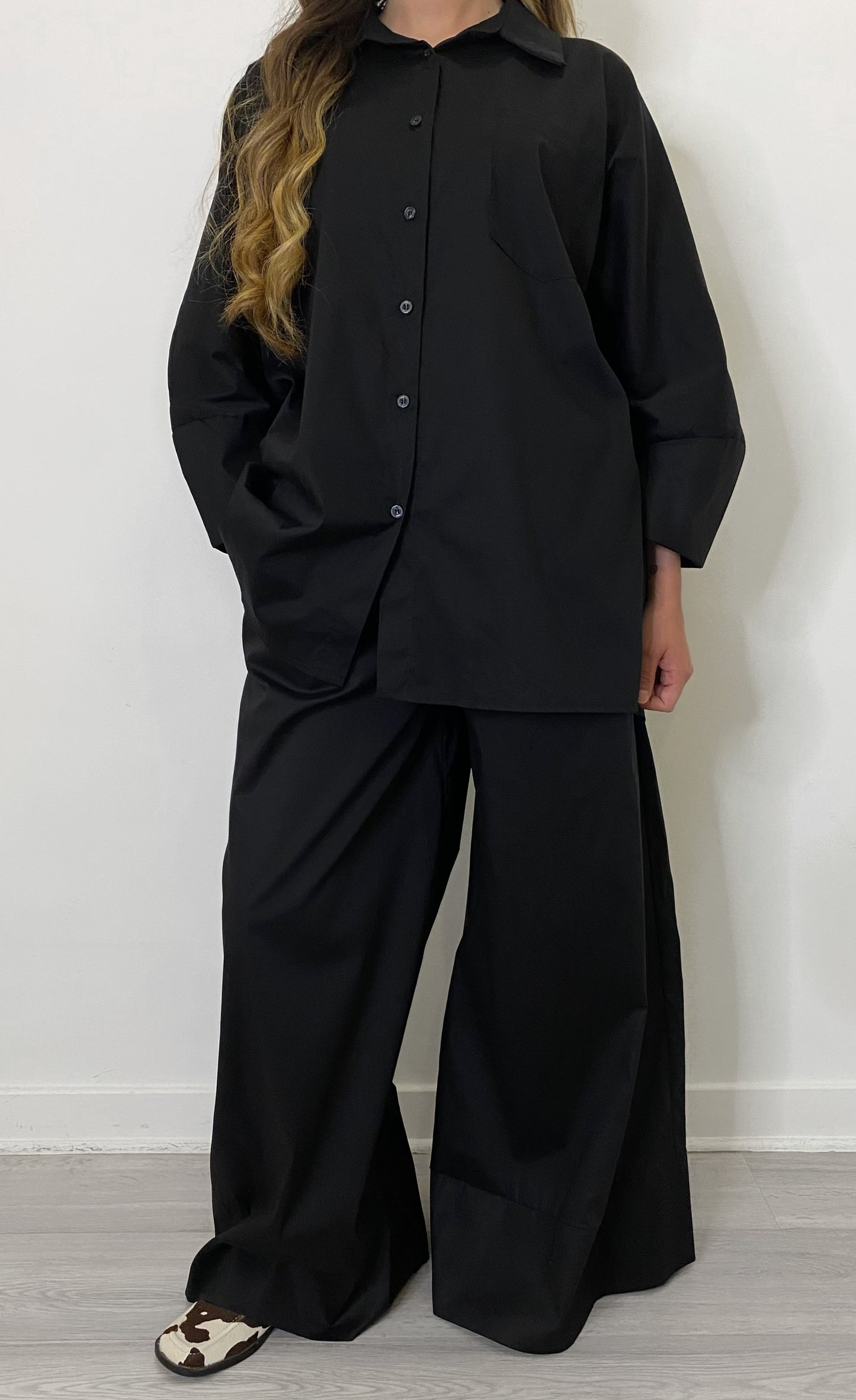 Ensemble Loan (blanc, noir & jaune)