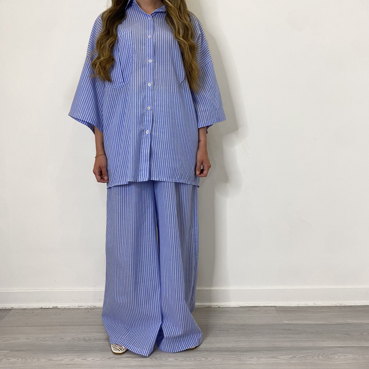 Ensemble Rayana (bleu & gris)