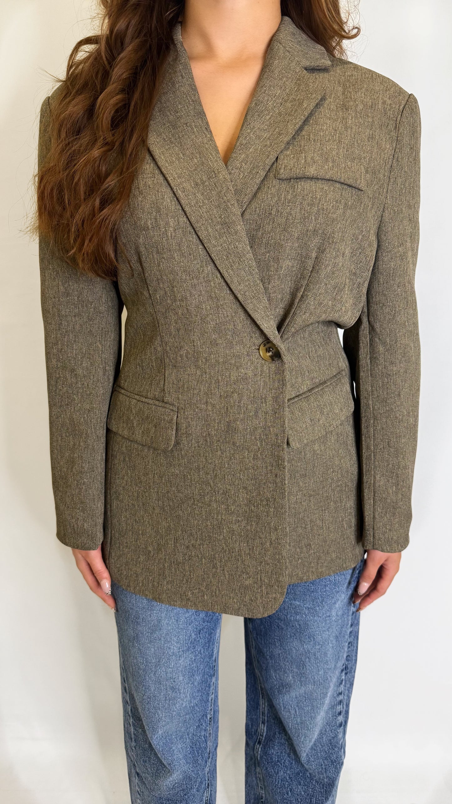 Blazer Vicky (beige chiné)