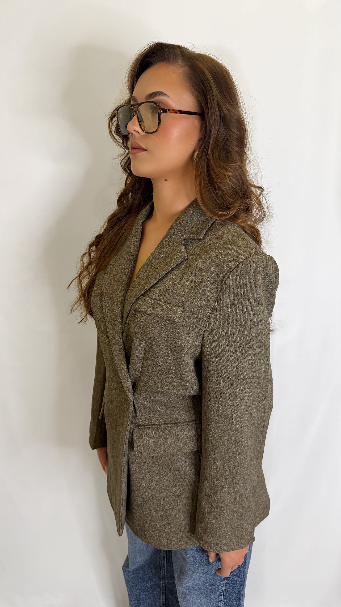 Blazer Vicky (beige chiné)