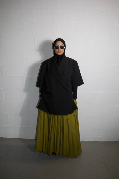 Jupe Nahelia (Vert Olive)