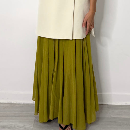 Jupe Nahelia (Vert Olive)