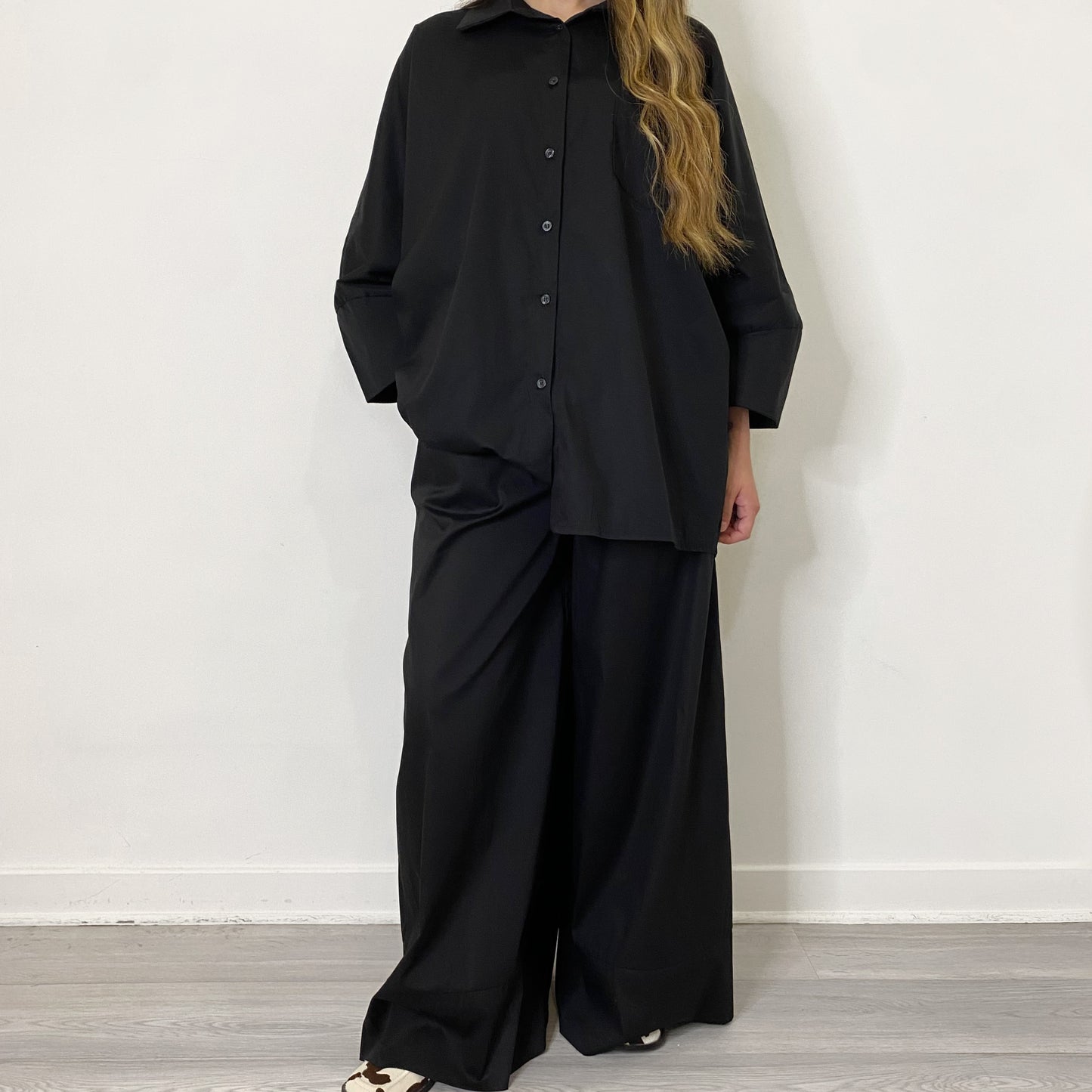 Ensemble Loan (blanc, noir & jaune)